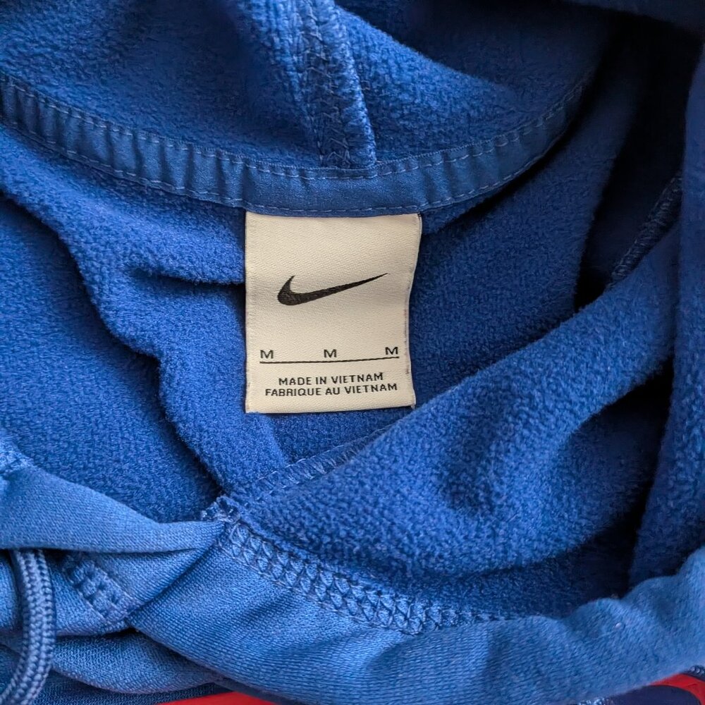 🏈 Nike Men M Buffalo Bills AFC East Champions "Conquered East" Navy Hoodie EUC - Picture 7 of 9